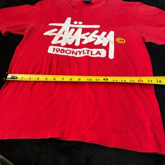 -Vintage Stussy 1980NYLTLA T-Shirt
-Size Small - Picture 4 of 5